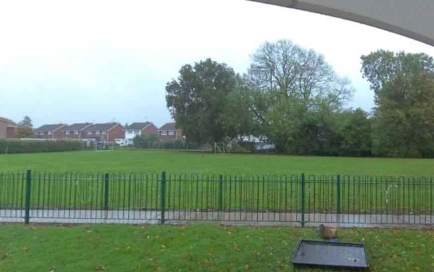 Grass Pitch at Leigh Academy Hartley in Kent