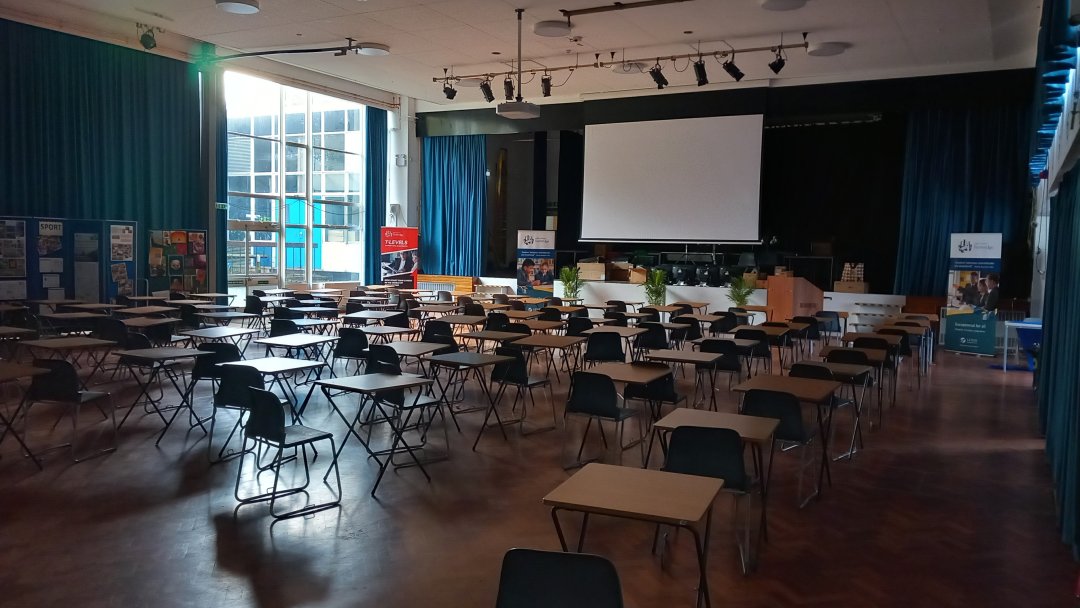 Main Hall at Leigh Academy Tonbridge in Kent