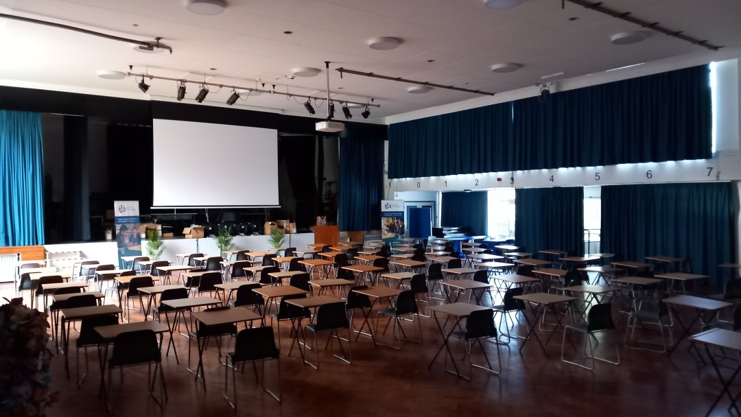 Main Hall at Leigh Academy Tonbridge in Kent