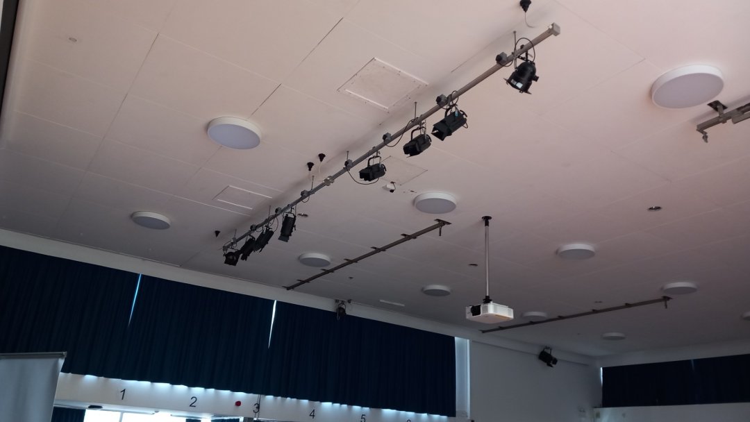 Main Hall at Leigh Academy Tonbridge in Kent