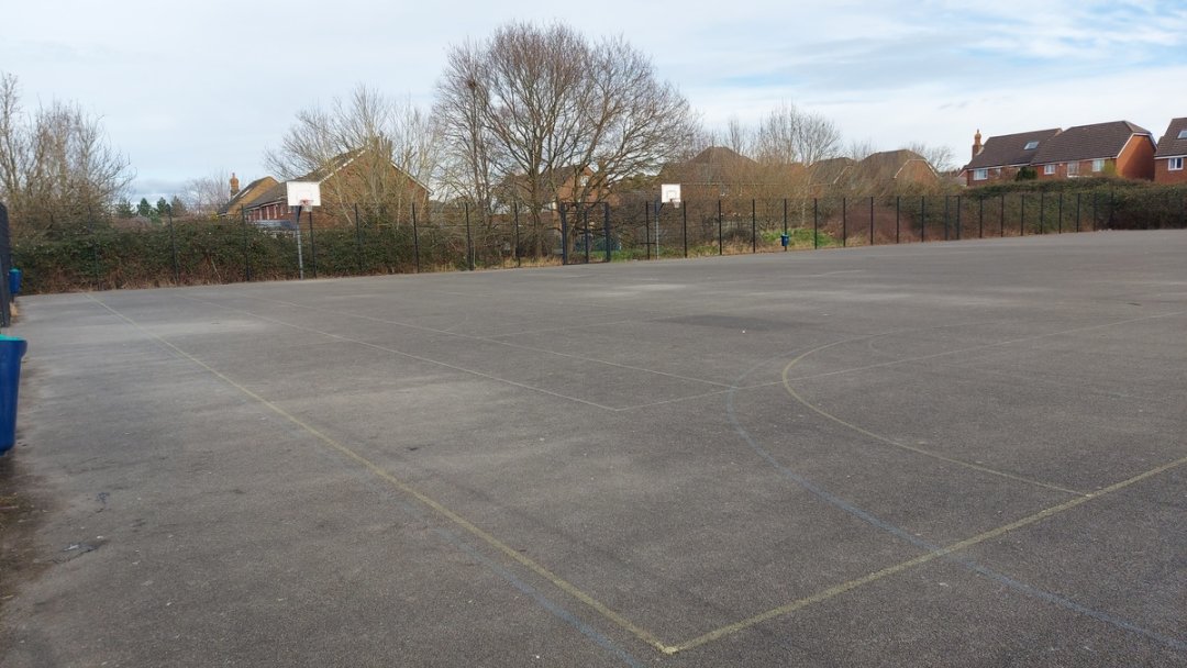 MUGA at Leigh Academy Tonbridge in Kent