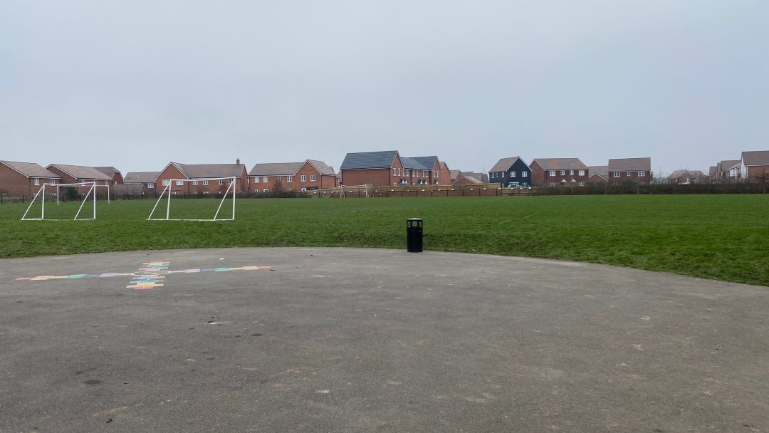 Grass Pitch at Leigh Academy Langley Park in Kent