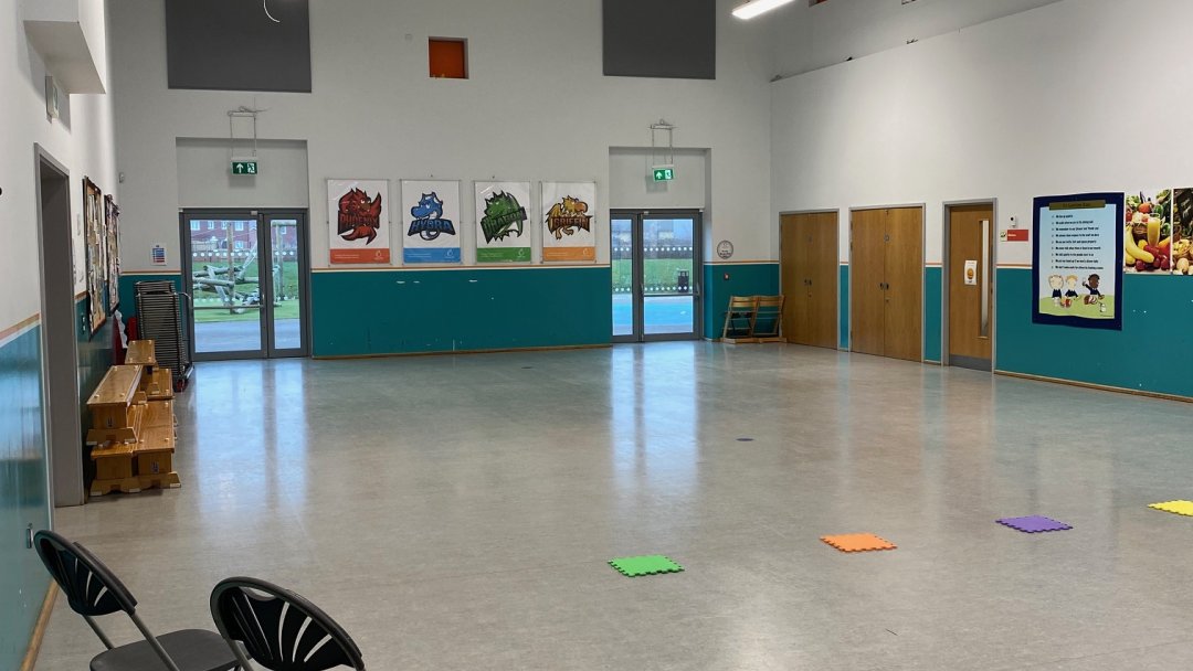 Main Hall at Leigh Academy Langley Park in Kent