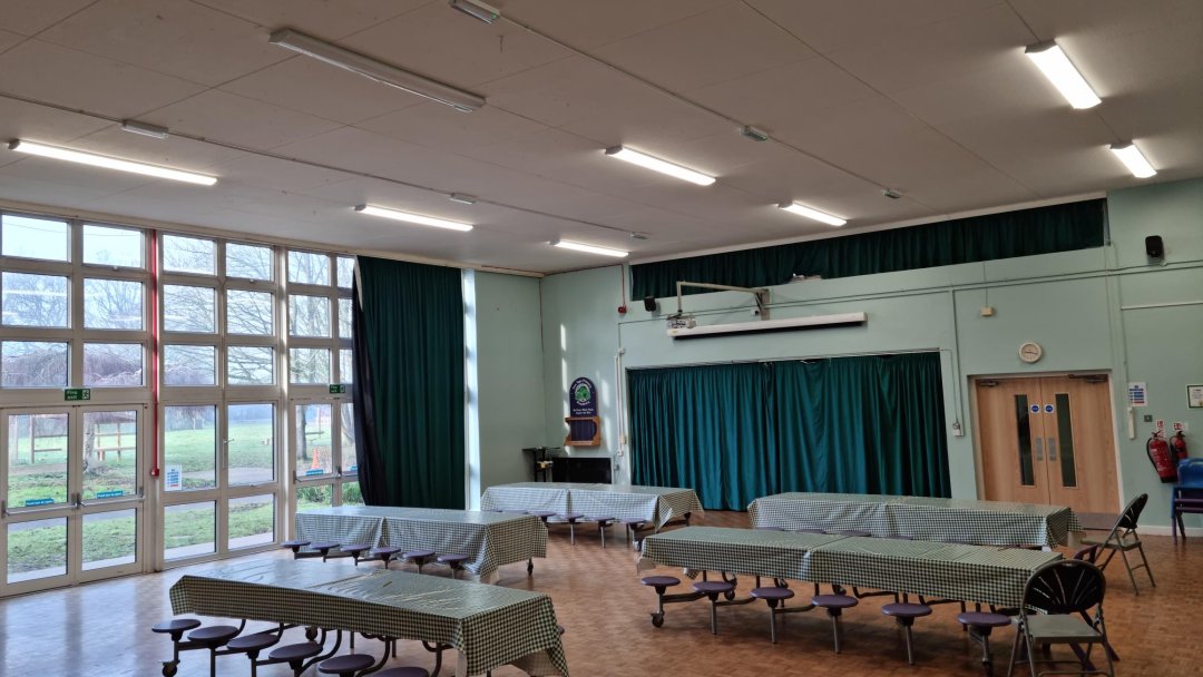 Main Hall at Leigh Academy Tree Tops in Kent