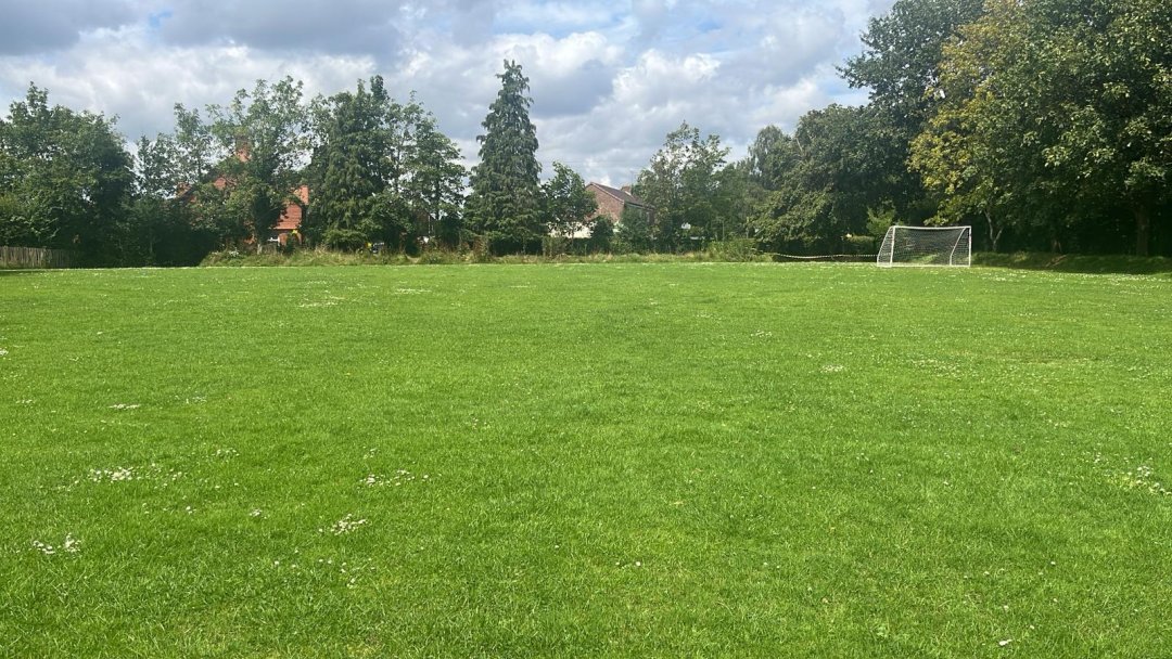 Grass Pitch at Leigh Academy Horsmonden in Kent