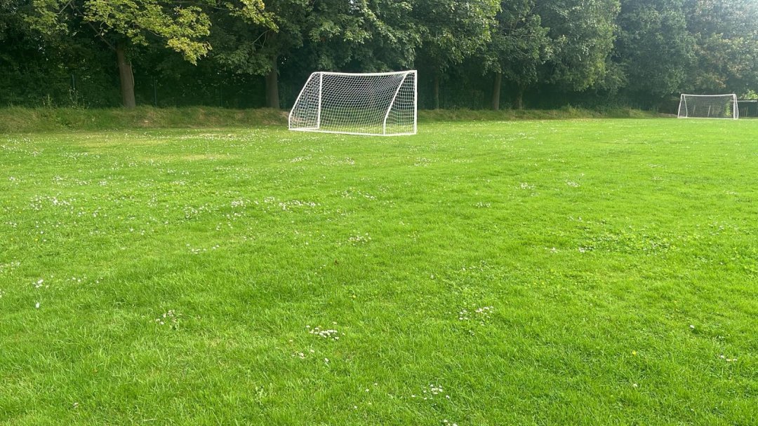 Grass Pitch at Leigh Academy Horsmonden in Kent