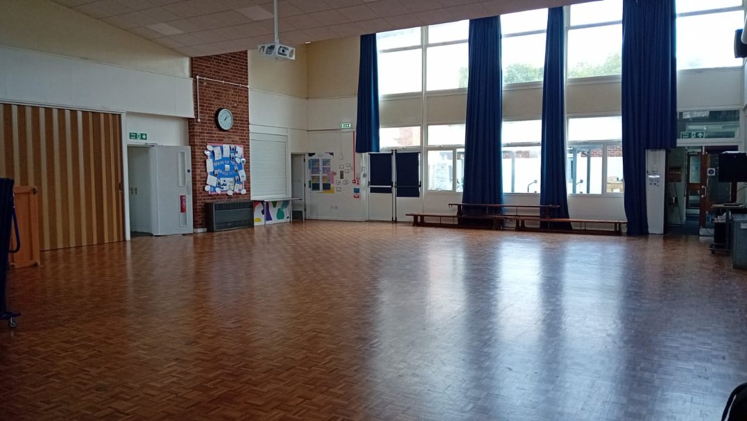 Main Hall at Leigh Academy Horsmonden in Kent
