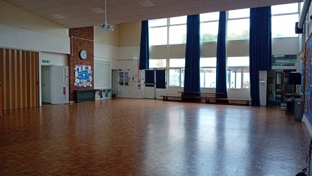 Main Hall at Leigh Academy Horsmonden in Kent