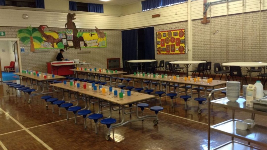 Main Hall at Leigh Academy Paddock Wood in Kent