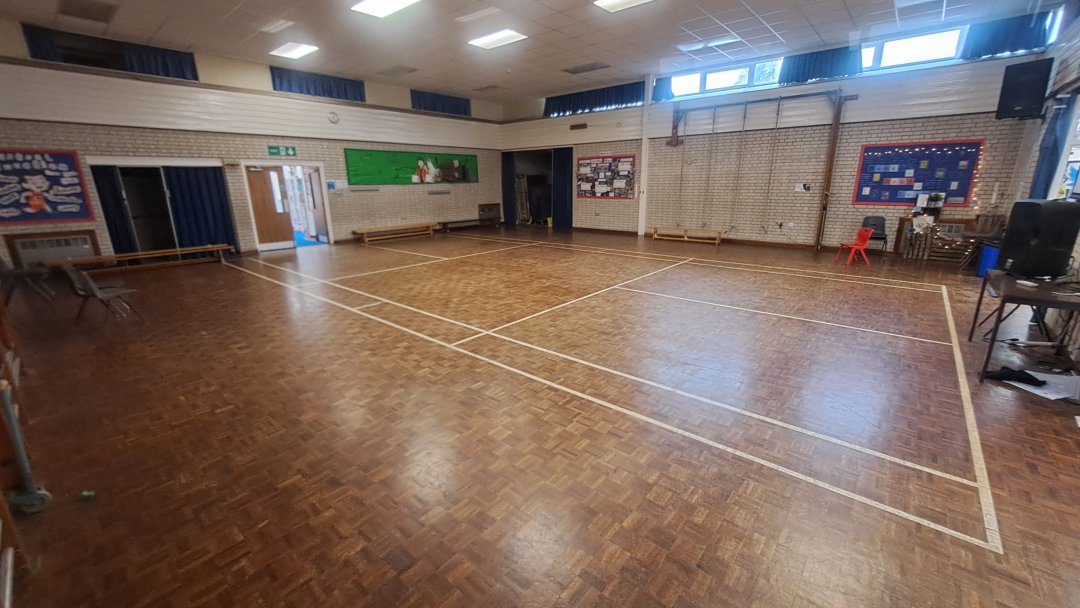 Small Hall at Leigh Academy Paddock Wood in Kent