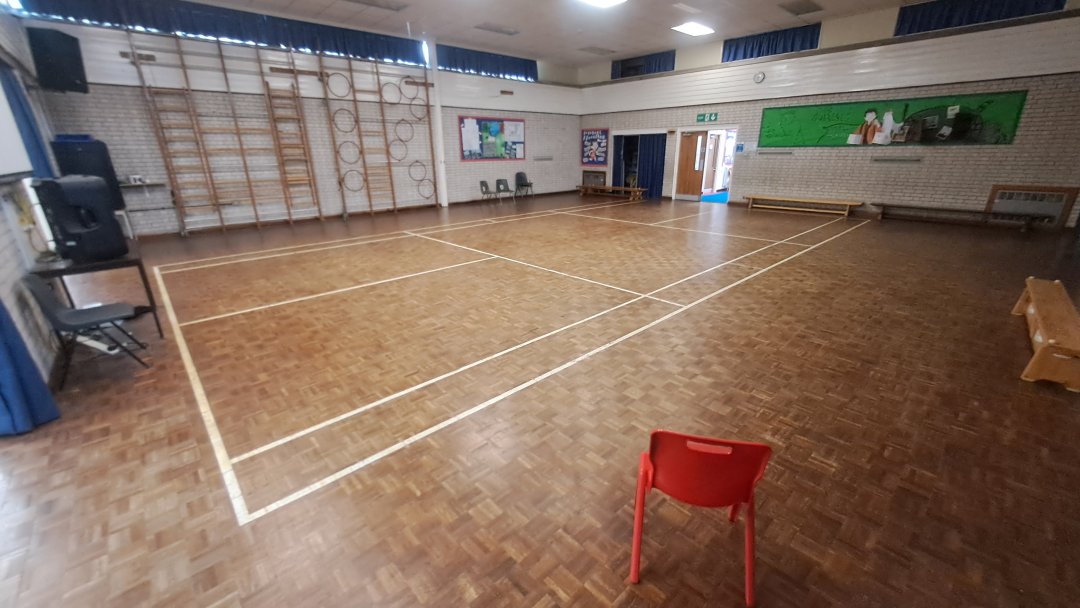 Small Hall at Leigh Academy Paddock Wood in Kent