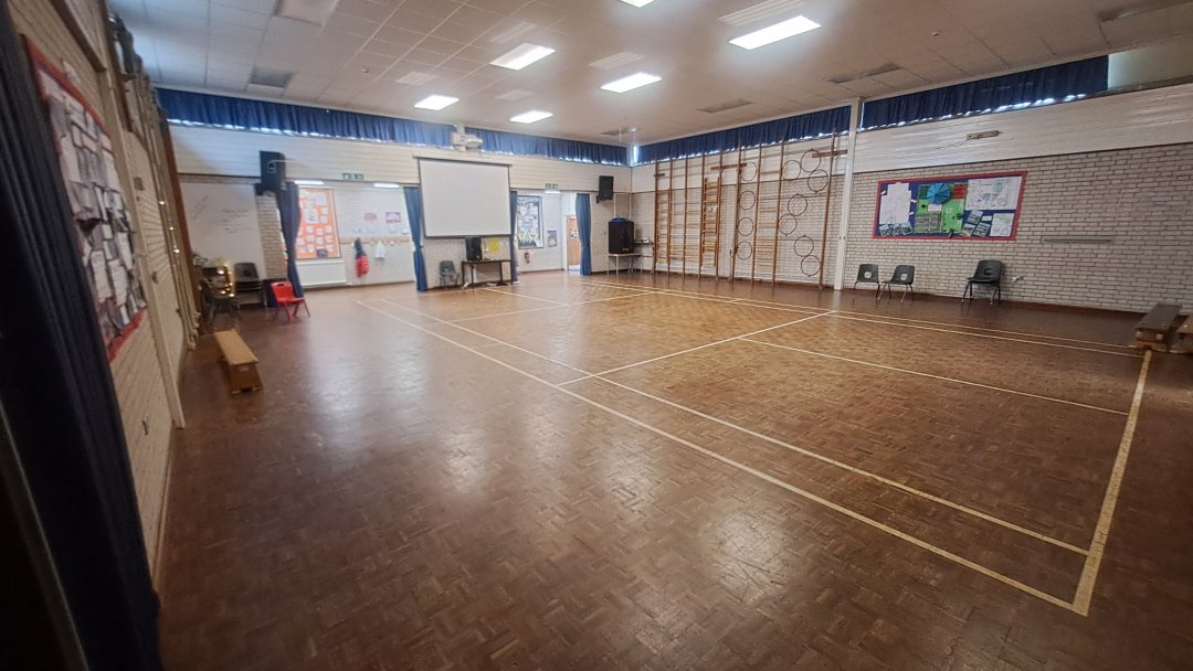 Small Hall at Leigh Academy Paddock Wood in Kent