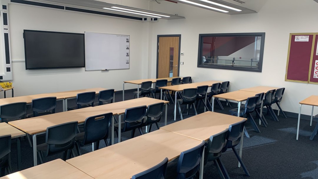 Classrooms at Benton Park School in Leeds