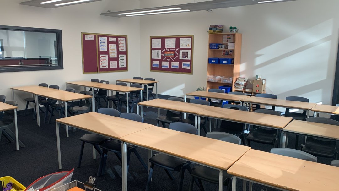 Classrooms at Benton Park School in Leeds