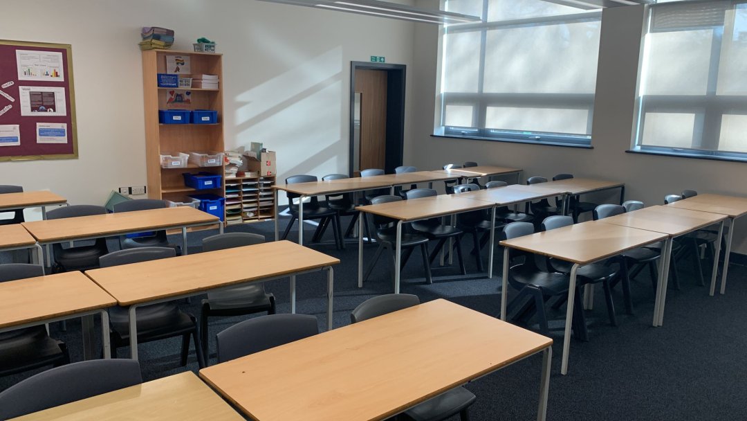 Classrooms at Benton Park School in Leeds