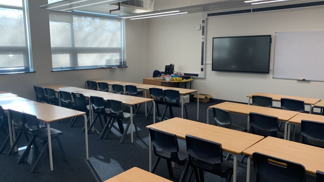 Classrooms at Benton Park School in Leeds