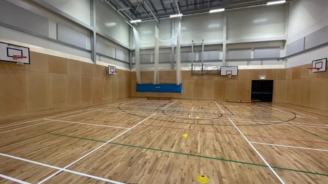 Sports Hall at Benton Park School in Leeds