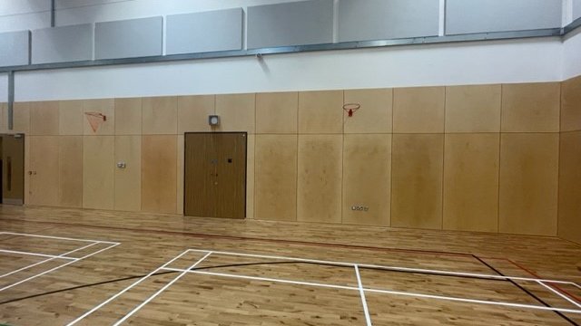 Sports Hall at Benton Park School in Leeds