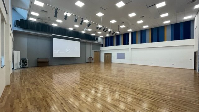 Main Hall at Benton Park School in Leeds