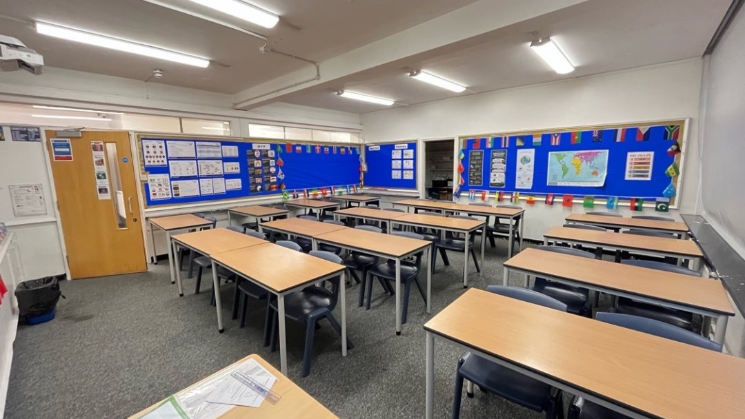 Classrooms at Leigh Academy Halley in London
