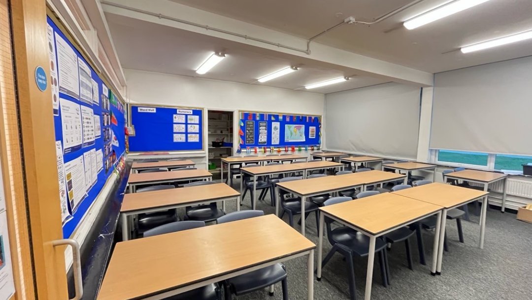 Classrooms at Leigh Academy Halley in London
