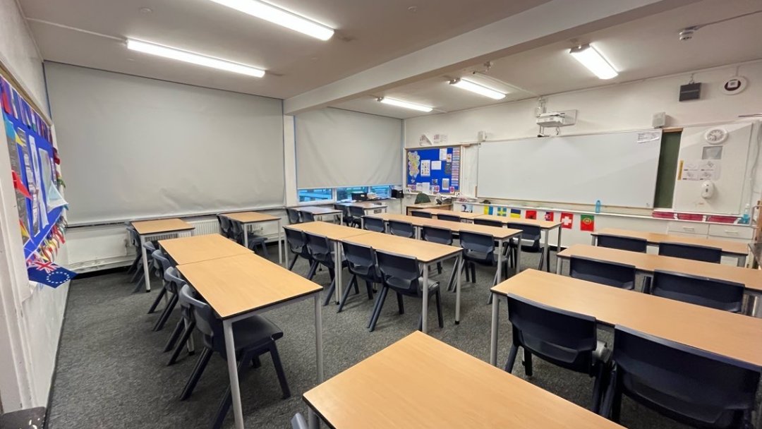 Classrooms at Leigh Academy Halley in London
