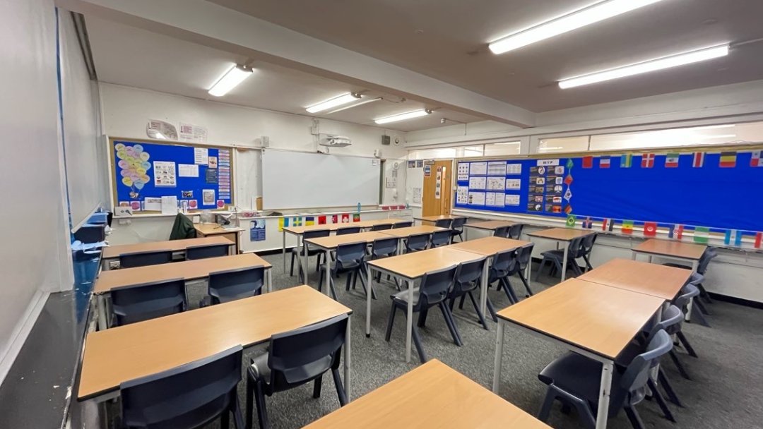 Classrooms at Leigh Academy Halley in London
