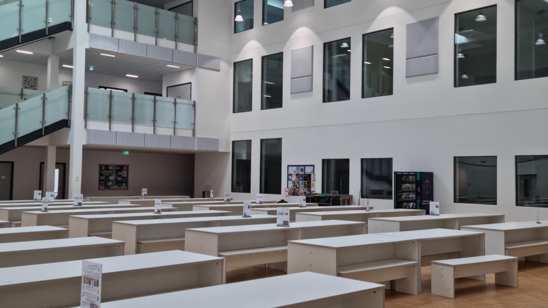 Canteen at Leigh Academy Rainham in Kent