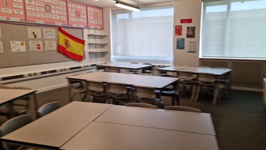 Classroom 1 at Leigh Stationers' Academy in London