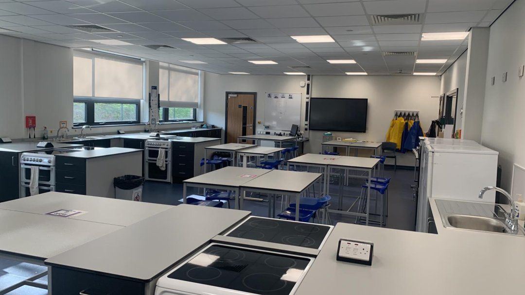 Food Tech Room 2 at Benton Park School in Leeds