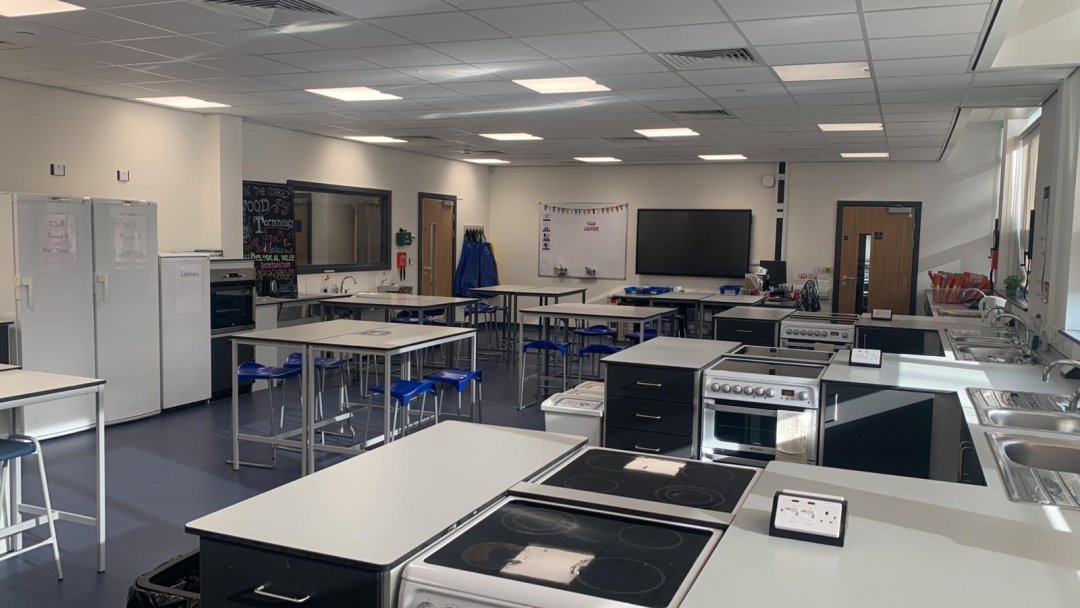 Food Tech Room 2 at Benton Park School in Leeds