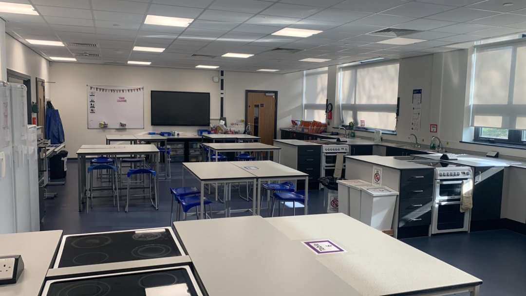 Food Tech Room 2 at Benton Park School in Leeds