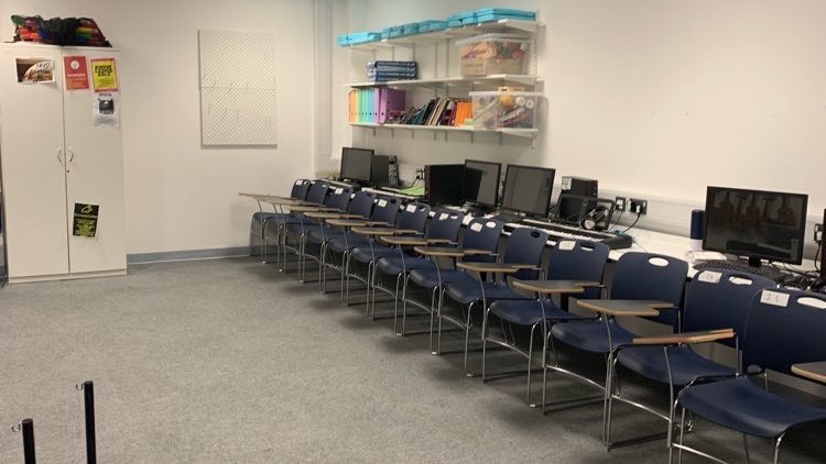 Music Room at Leigh Academy Blackheath in London
