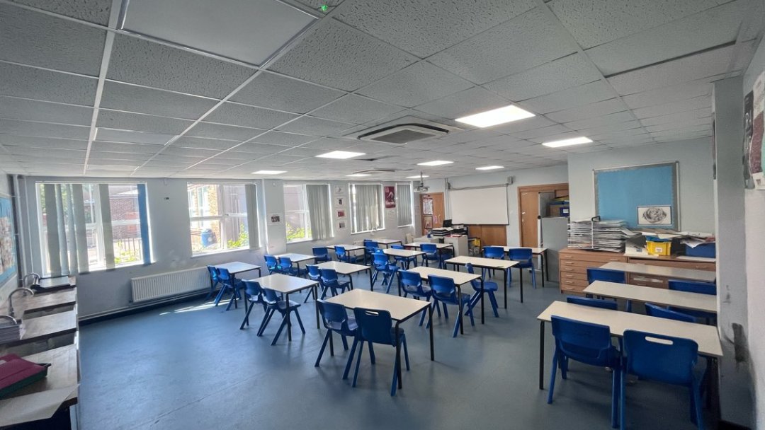 Training room at Leigh Academy Bexley in Dartford