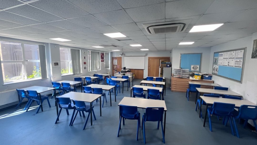 Training room at Leigh Academy Bexley in Dartford