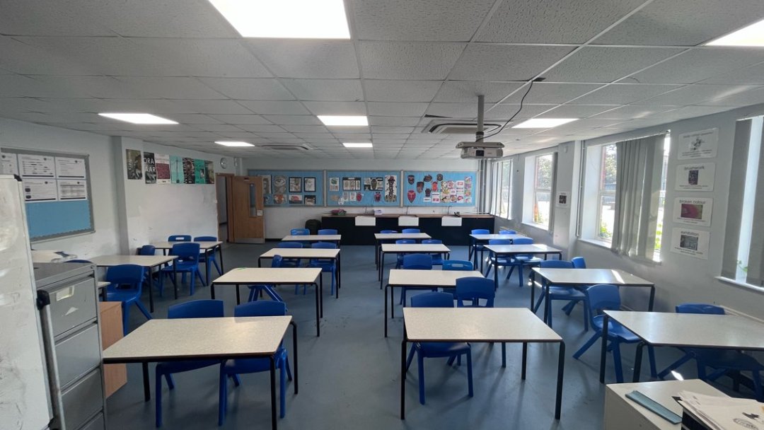 Training room at Leigh Academy Bexley in Dartford