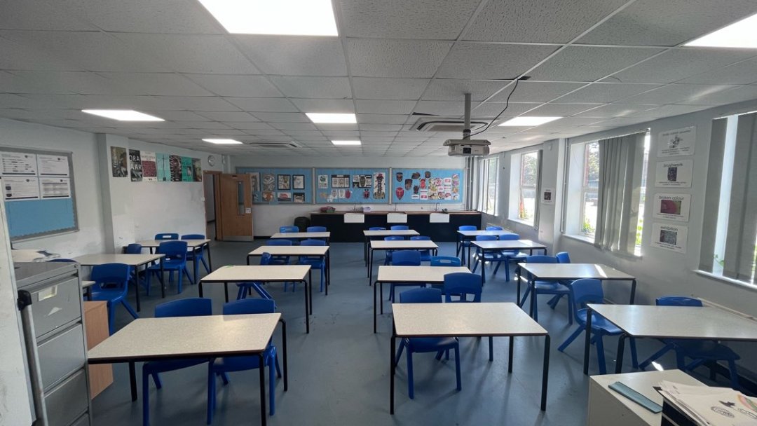 Training room at Leigh Academy Bexley in Dartford