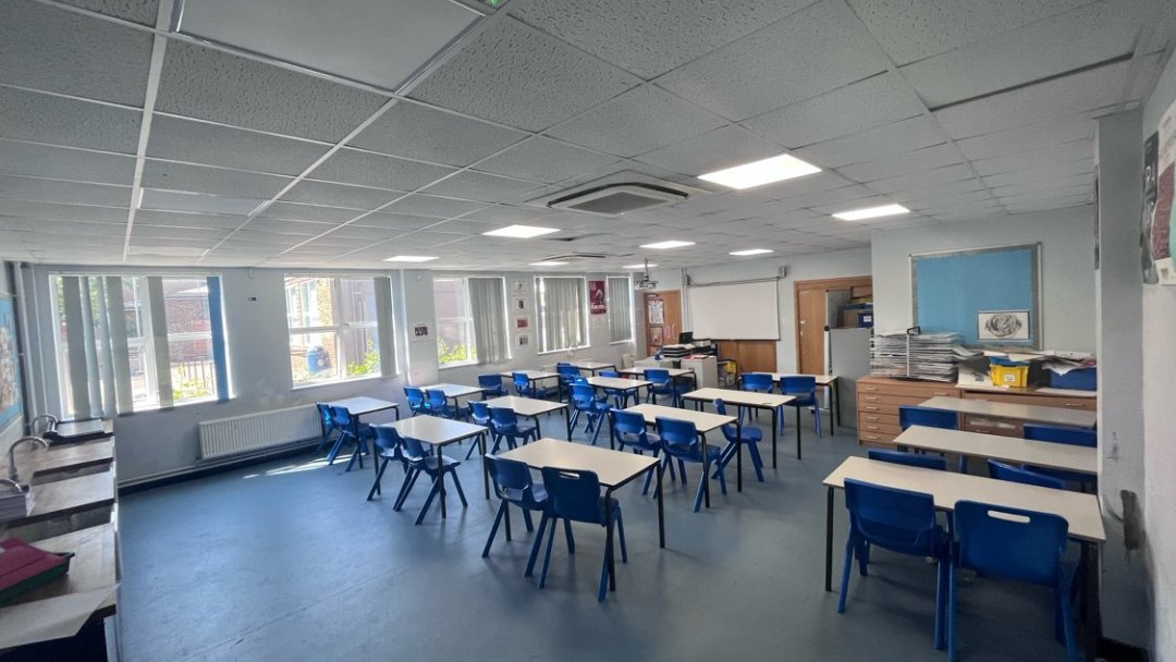 Training room at Leigh Academy Bexley in Dartford