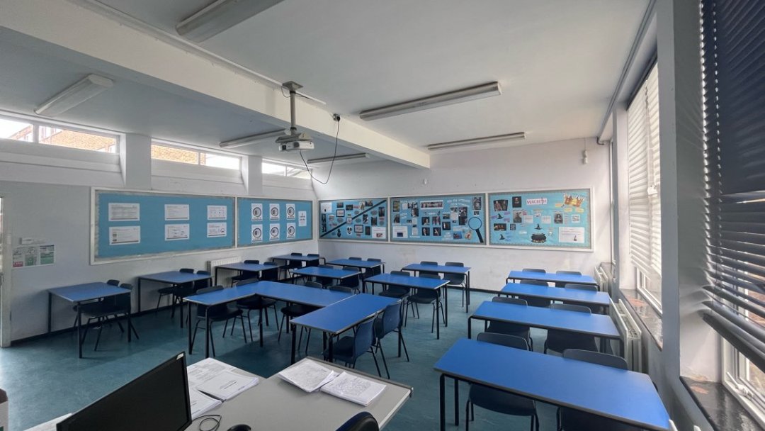 Training room at Leigh Academy Bexley in Dartford