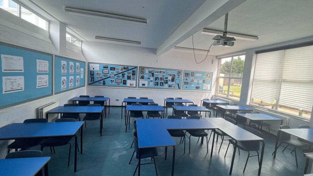 Training room at Leigh Academy Bexley in Dartford