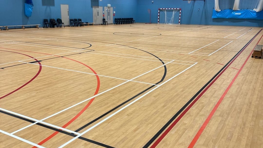 Sports Hall at Greatfields School in London