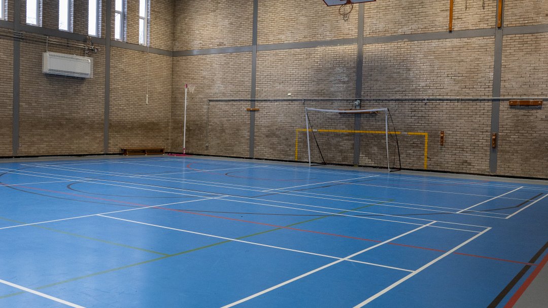Sports Hall at Rhyddings School in Oswaldtwistle