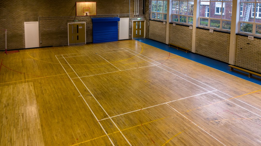 Gymnasium at Rhyddings School in Oswaldtwistle
