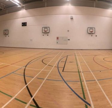Sports Hall at Harris Academy Peckham in London