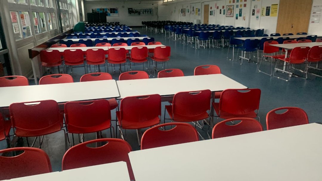 Dining Hall at Harris Academy Peckham in London