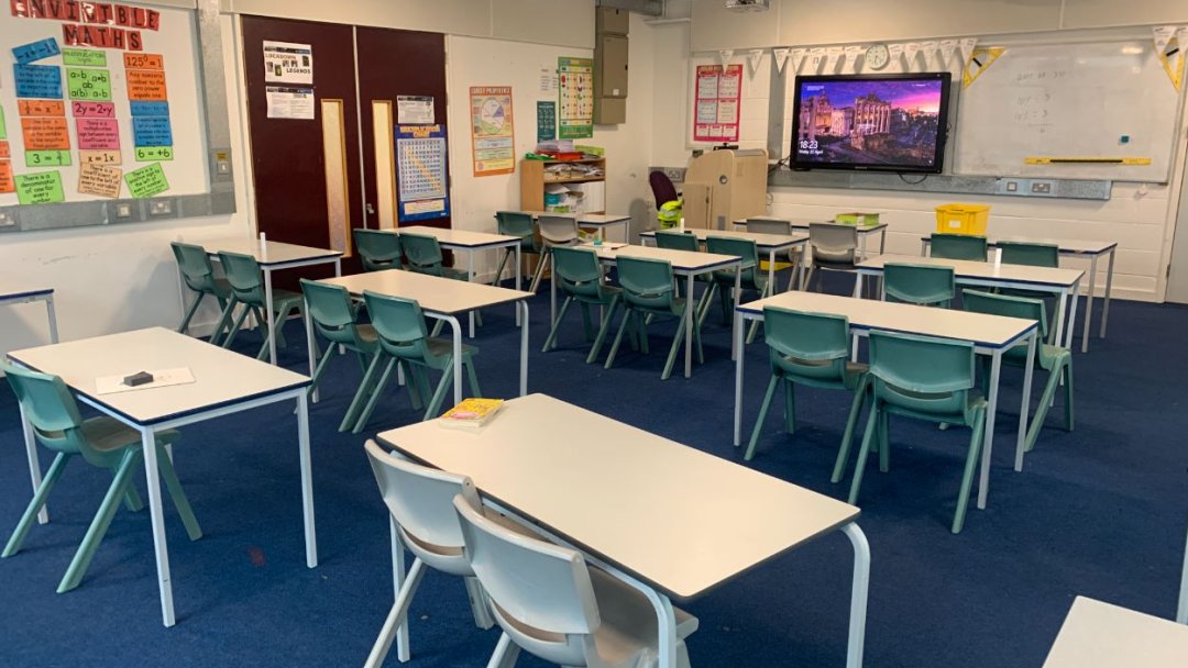 Training rooms at Harris Academy Peckham in London