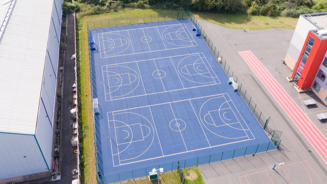 Multi-Use Games Area (MUGA 1) at Harris Academy Riverside in Purfleet