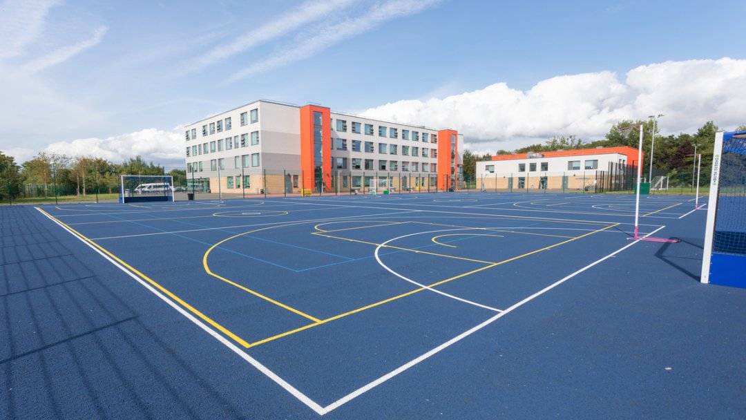 Multi-Use Games Area (MUGA 1) at Harris Academy Riverside in Purfleet