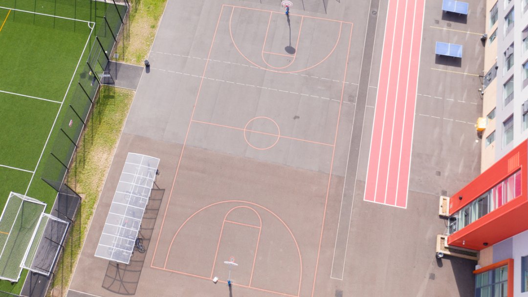 Multi-Use Games Area (MUGA 2) at Harris Academy Riverside in Purfleet