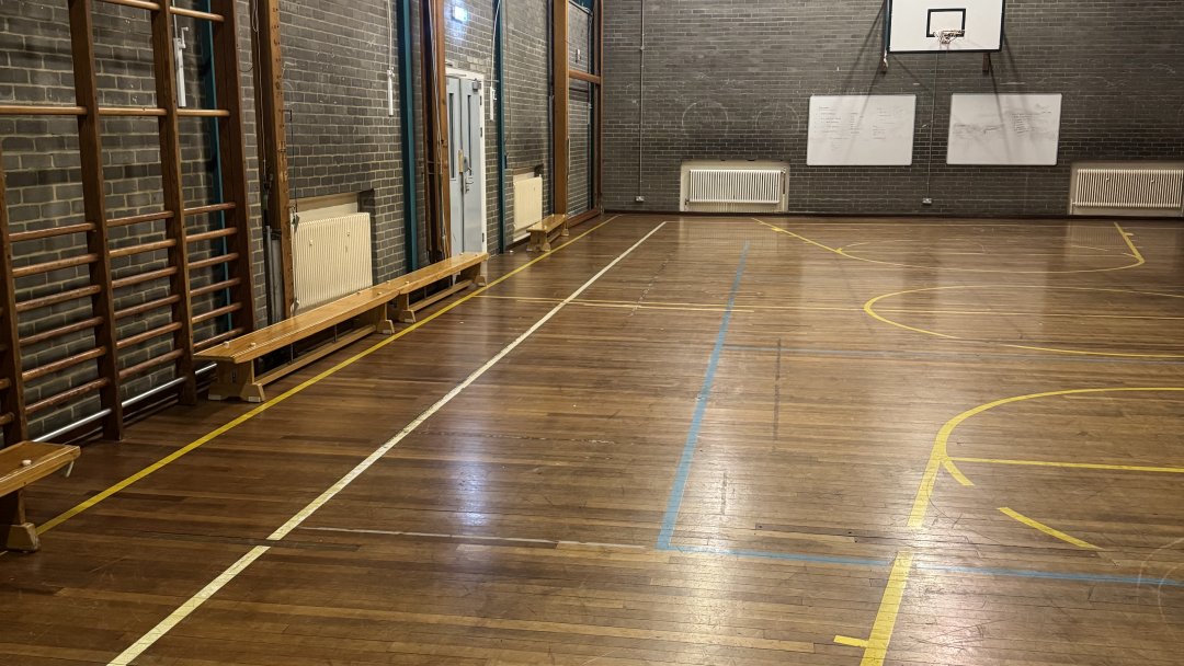 Gymnasium at Highgate Wood School in London